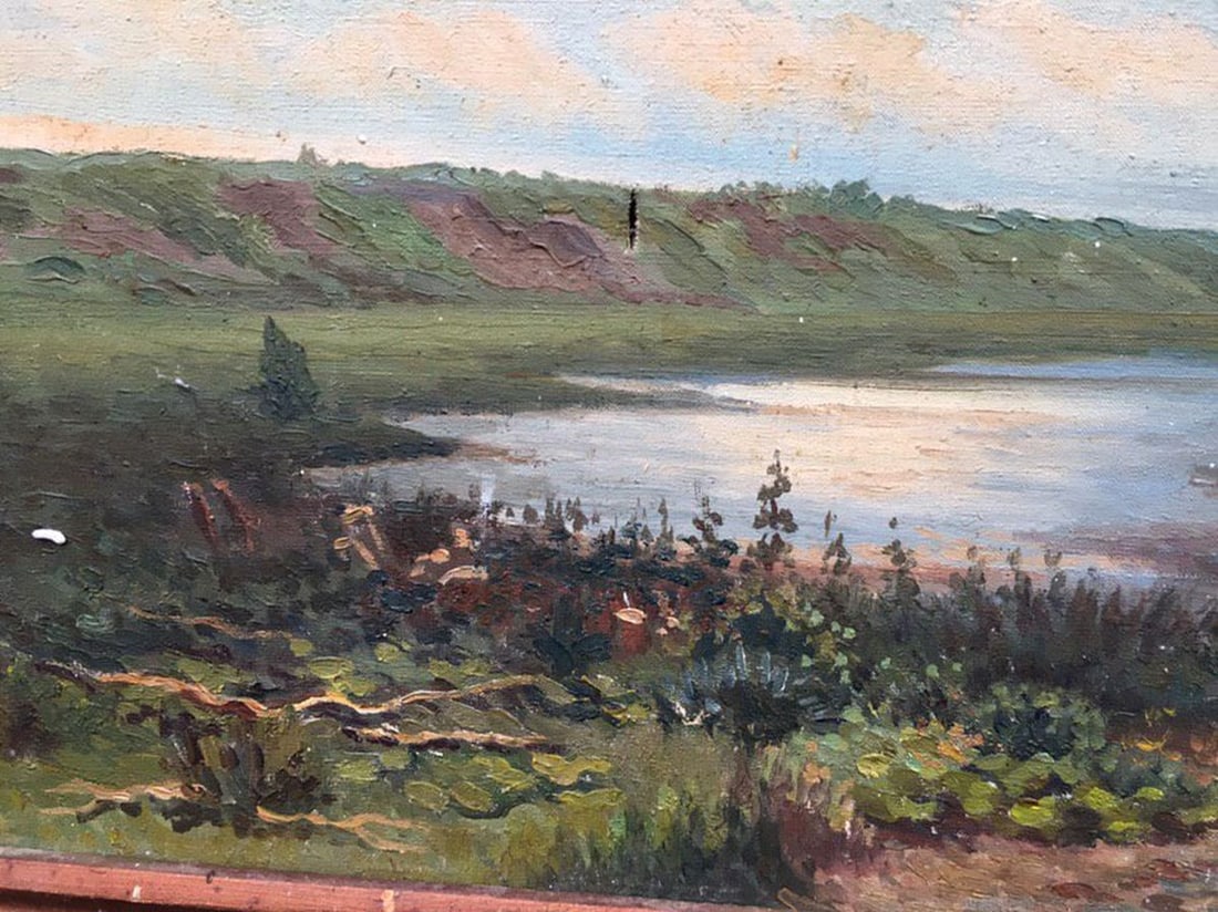 Oil painting Wet meadow Vasil'yev O. S. - 9
