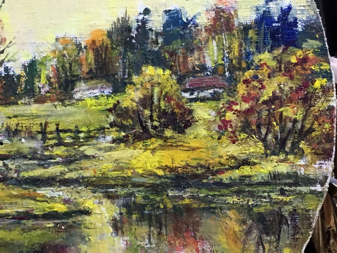 Oil painting Forest landscapes Kizenko Vladimir - 7
