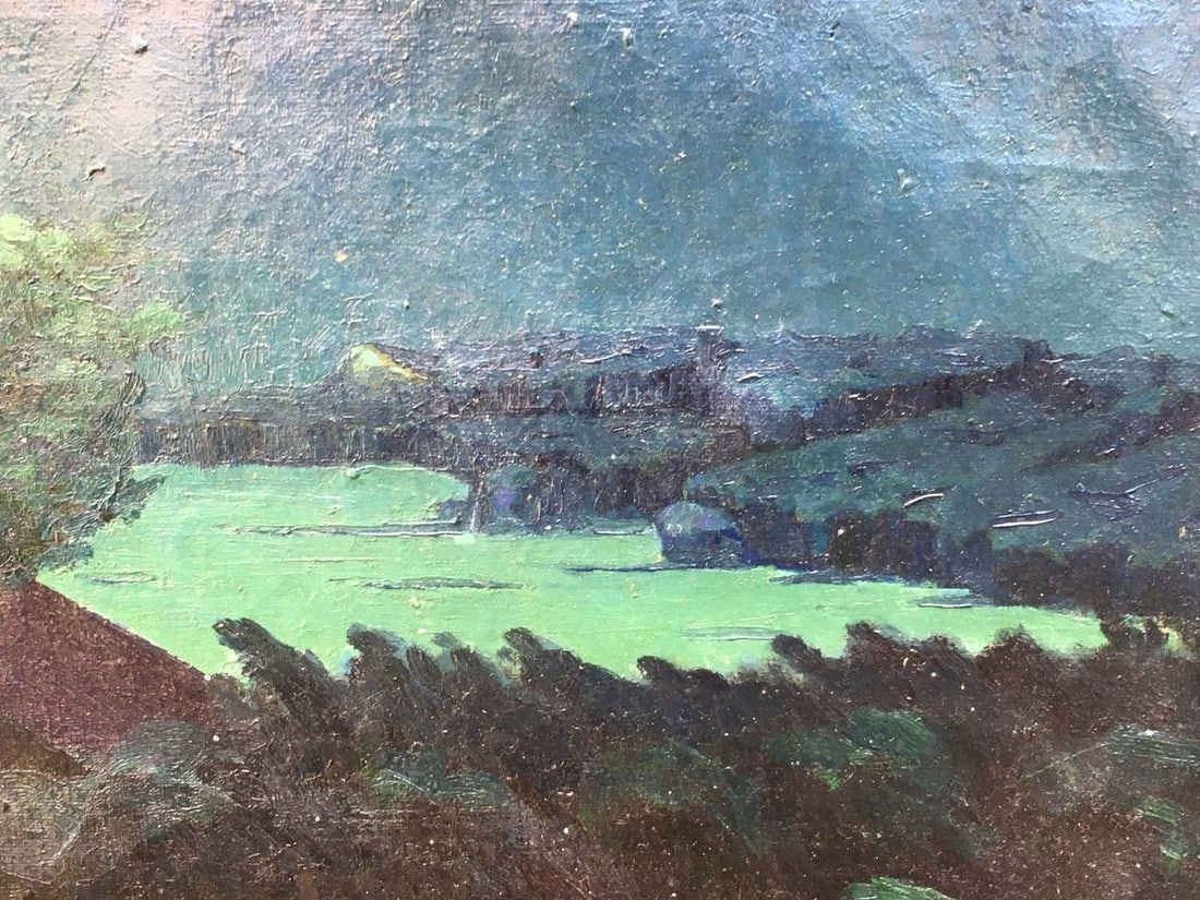 Oil painting Night landscape Semenyuta Vasily Ivanovich - 5