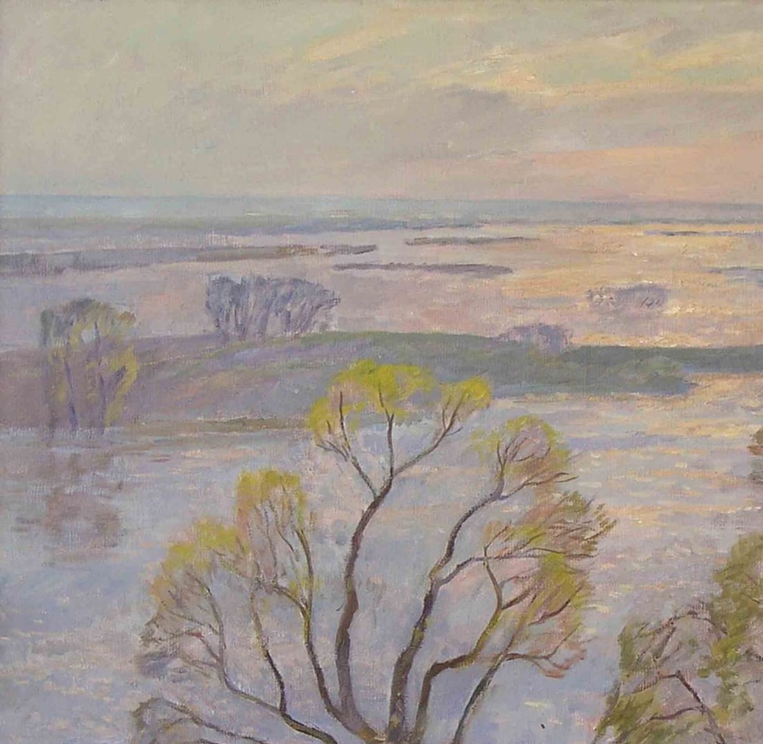 Oil painting Flood Rapoport Boris Naumovich - 2