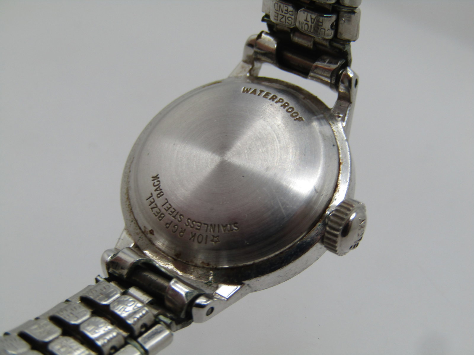 Vintage 10kt RG Elgin Ladies Watch, 17 Jewels, Runs, Mid-Century - 4