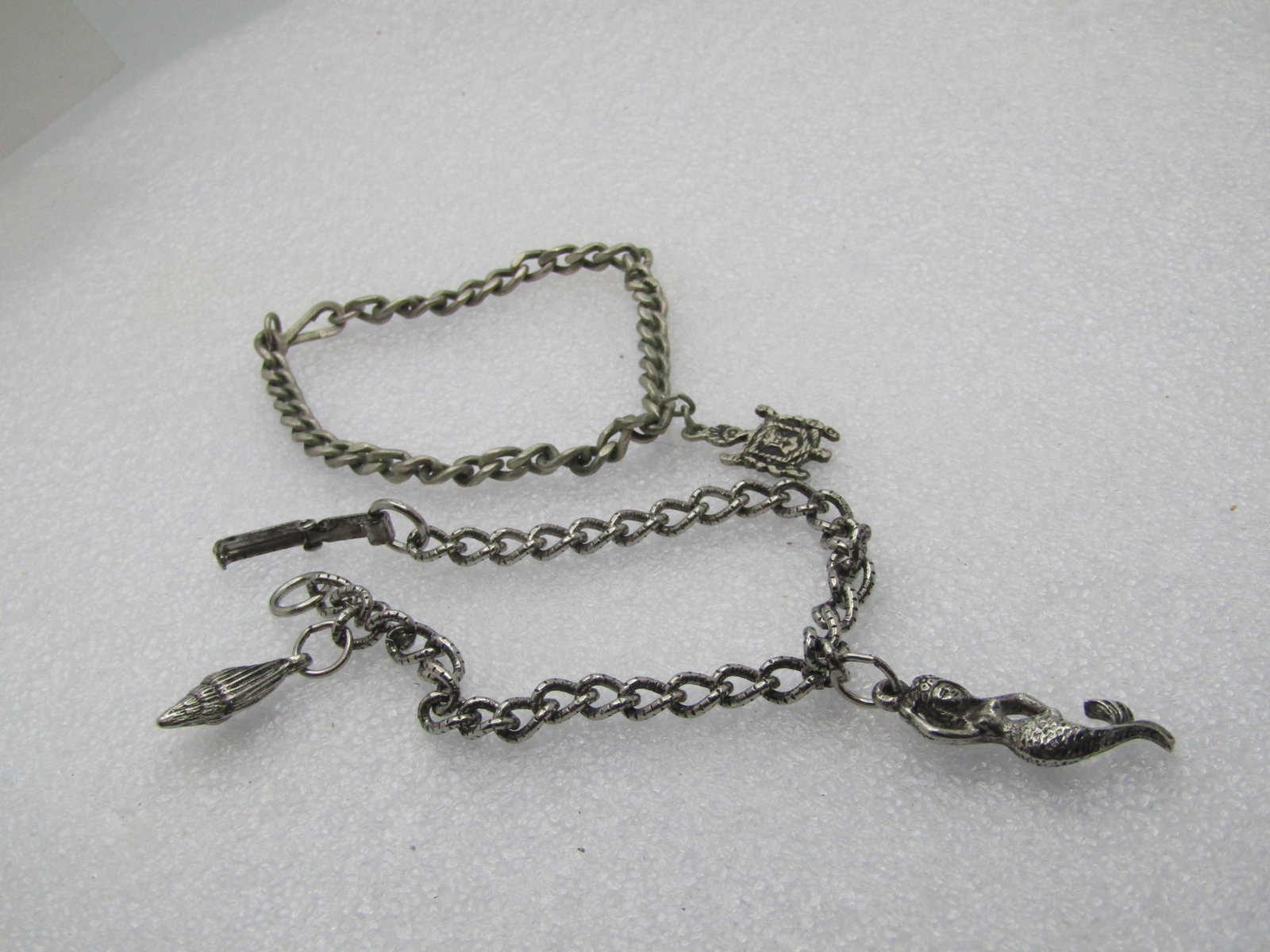 2 Vintage Charm Bracelets, Sea and Coat-of-Arms, 1950's-1960's (1 of 4)