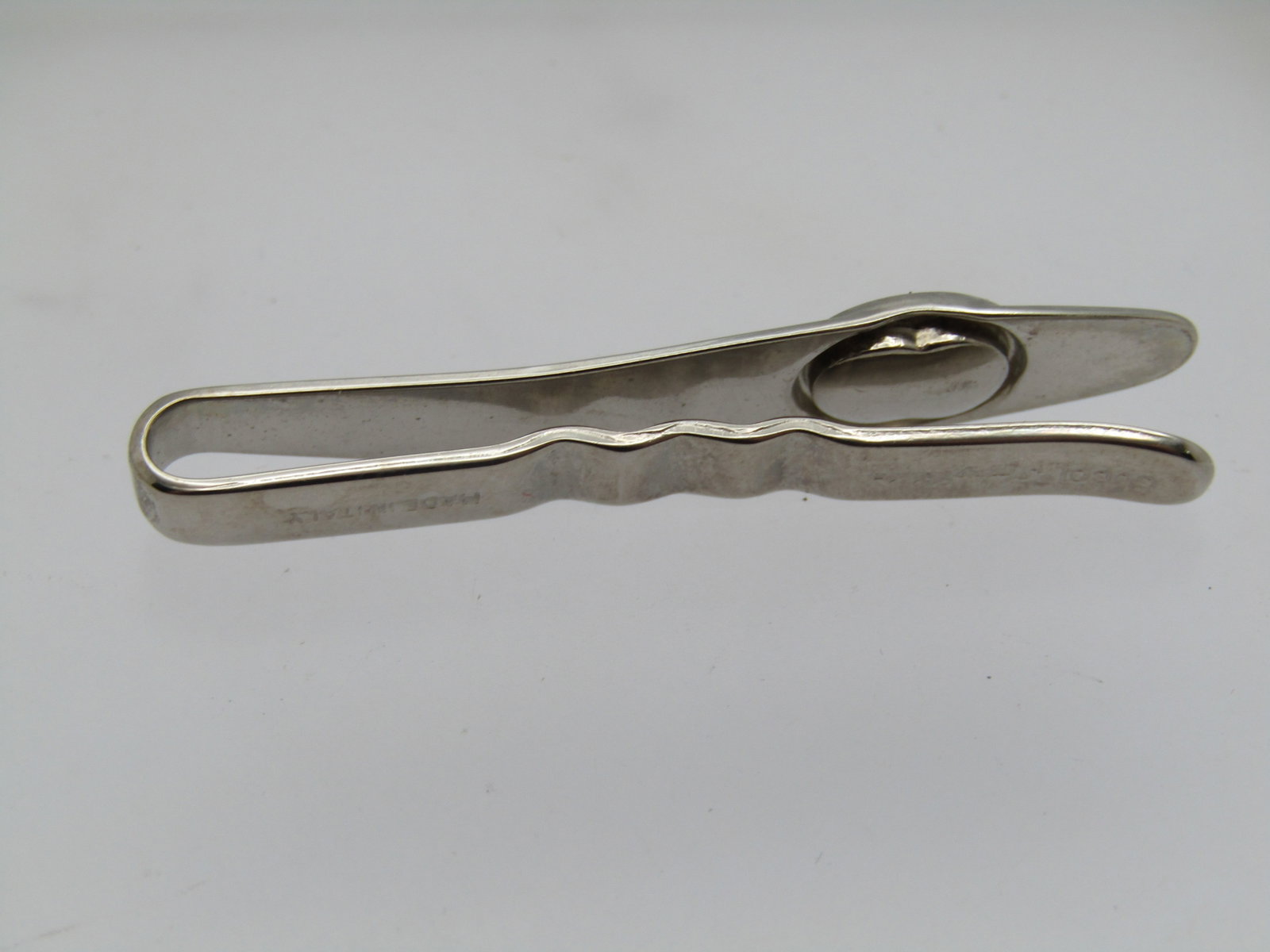 Vintage Gucci Red Striped Tie Bar, Accessory Collection, 1980's-1990's - 5