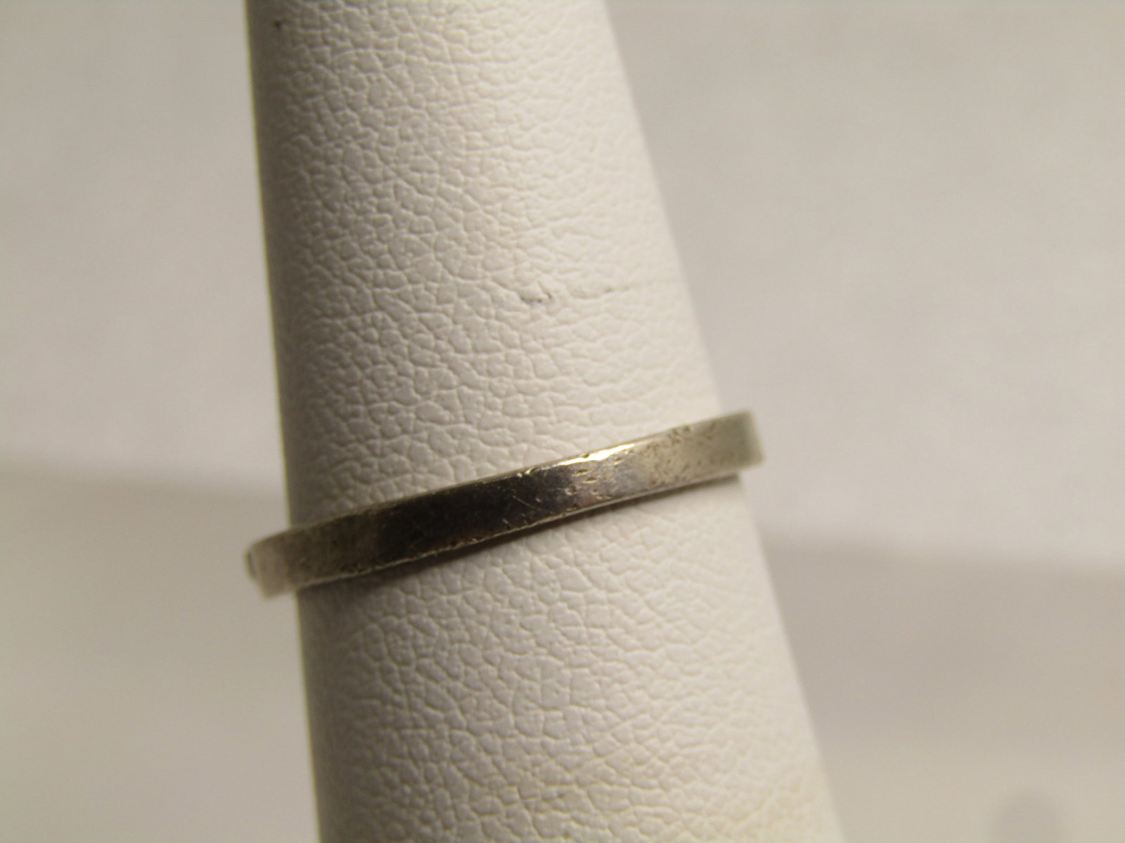 Vintage Sterling Marcasite Band Ring, Sz. 5, 1970's-1990's, Signed - 4