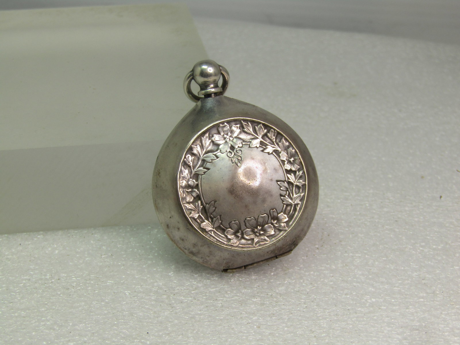 Antique Silver Coin Holder Locket/Pendant, 1800's-1910 - 2