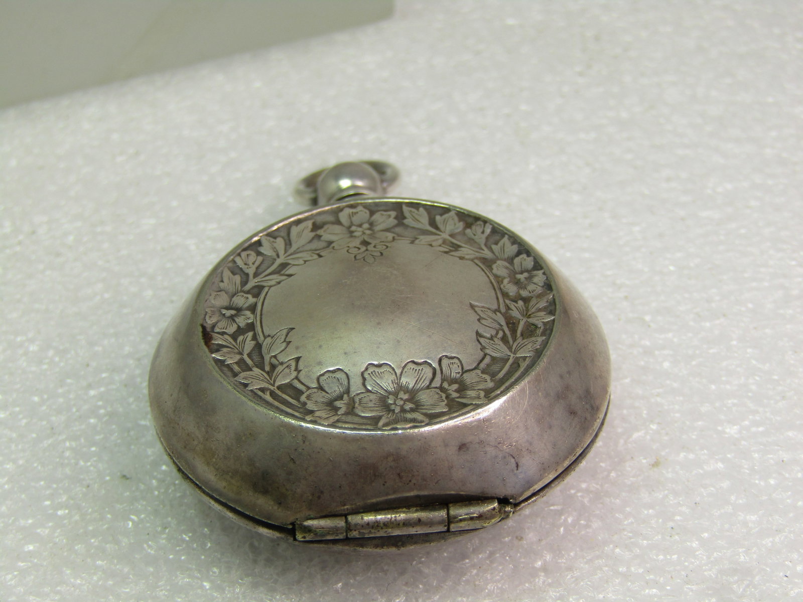Antique Silver Coin Holder Locket/Pendant, 1800's-1910 - 9