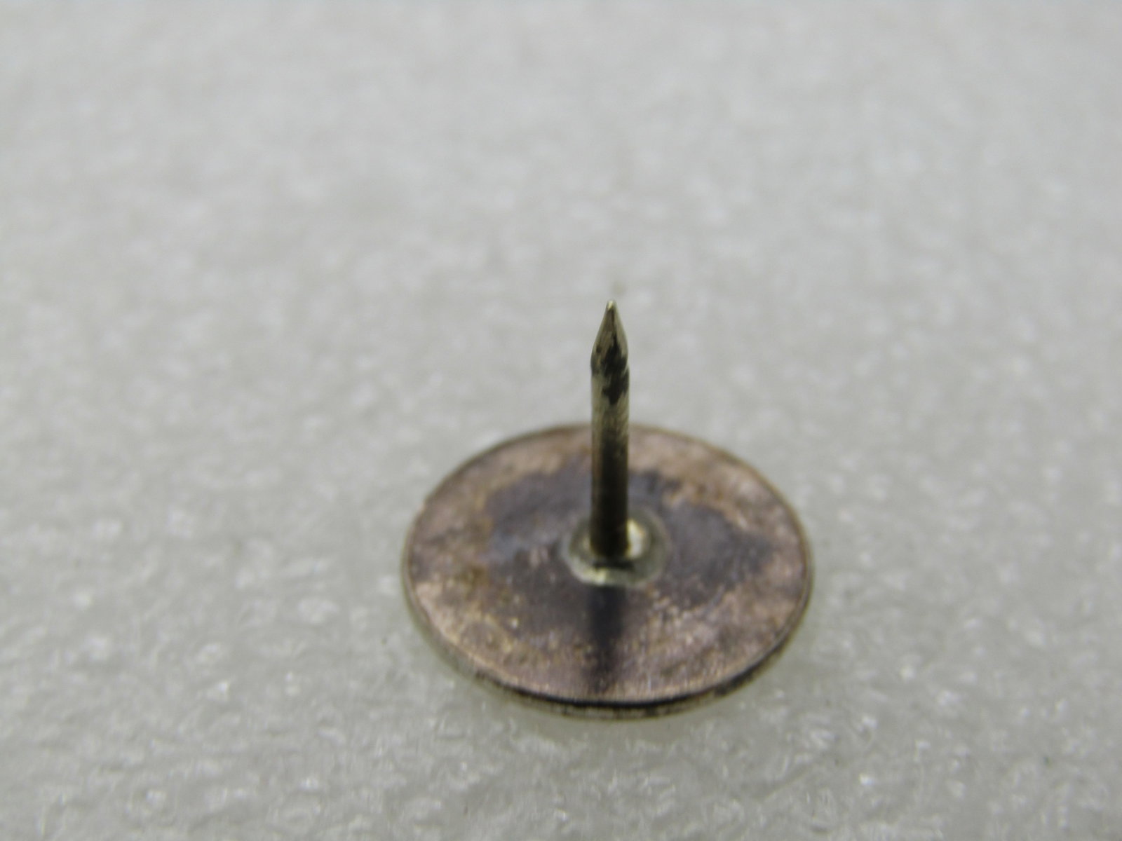Vintage Sterling Silver N.C.M. Tack Pin, Engraved. 1/2" Circle, 1.08 Grams - 5