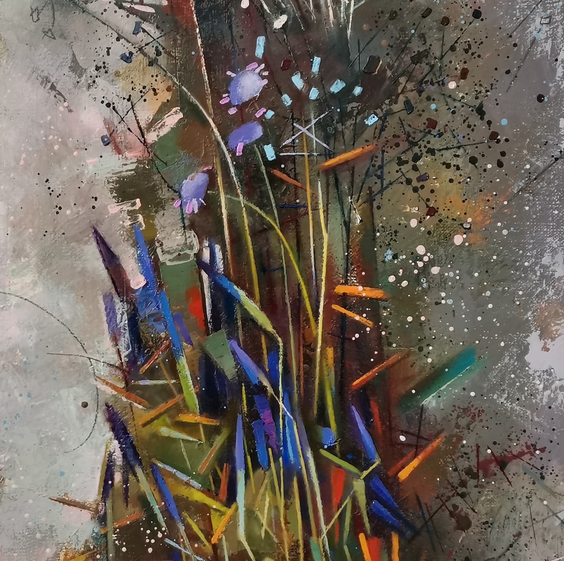 Abstract Oil painting Autumn mind Oksana Kyrylenko - 7
