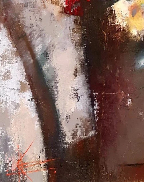 Abstract Oil painting Bouquet Oksana Kyrylenko - 6