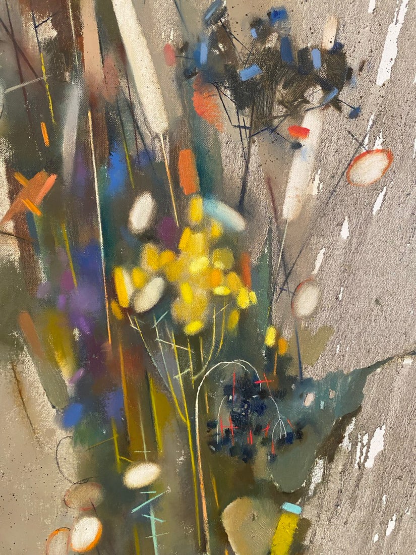 Abstract Oil painting November Oksana Kyrylenko - 4