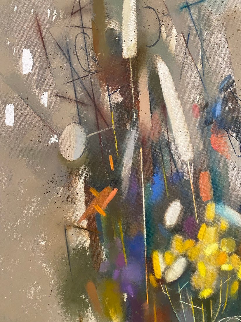 Abstract Oil painting November Oksana Kyrylenko - 5