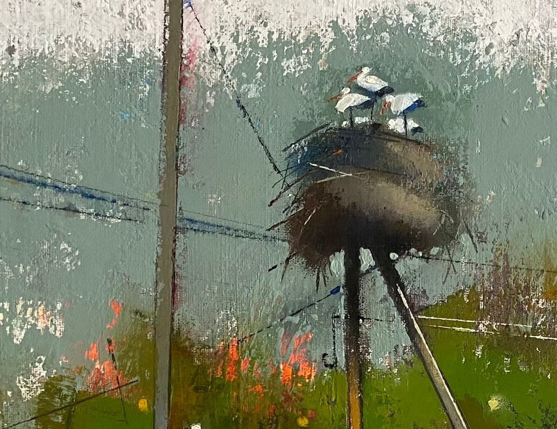 Abstract Oil painting On the table Oksana Kyrylenko - 3