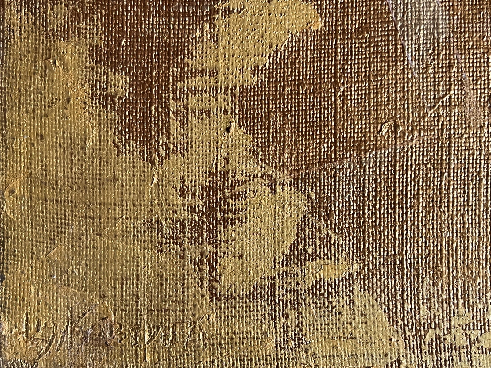 Perception Oil painting with frame gold K. Leonid - 10