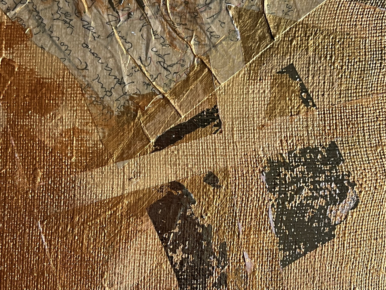 Perception Oil painting with frame gold K. Leonid - 7
