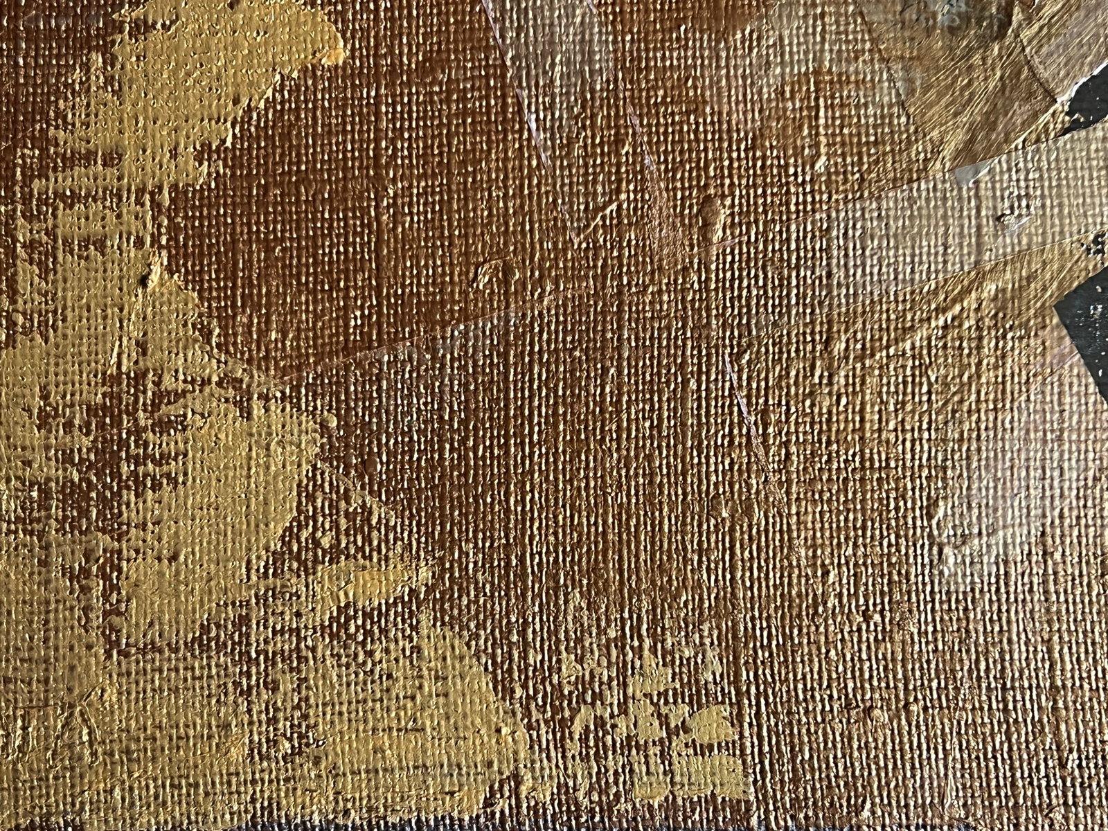 Perception Oil painting with frame gold K. Leonid - 9