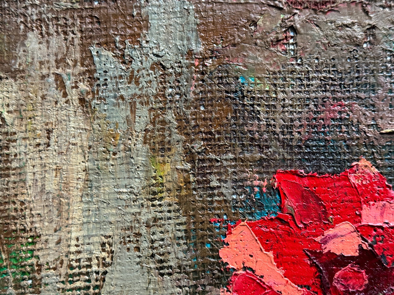 Oil painting flowers of the botanical garden K. Leonid - 2