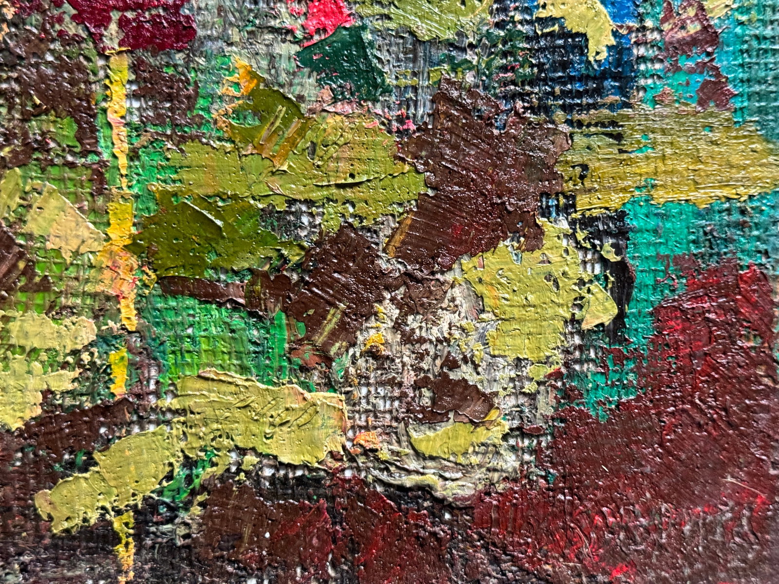 Oil painting flowers of the botanical garden K. Leonid - 5