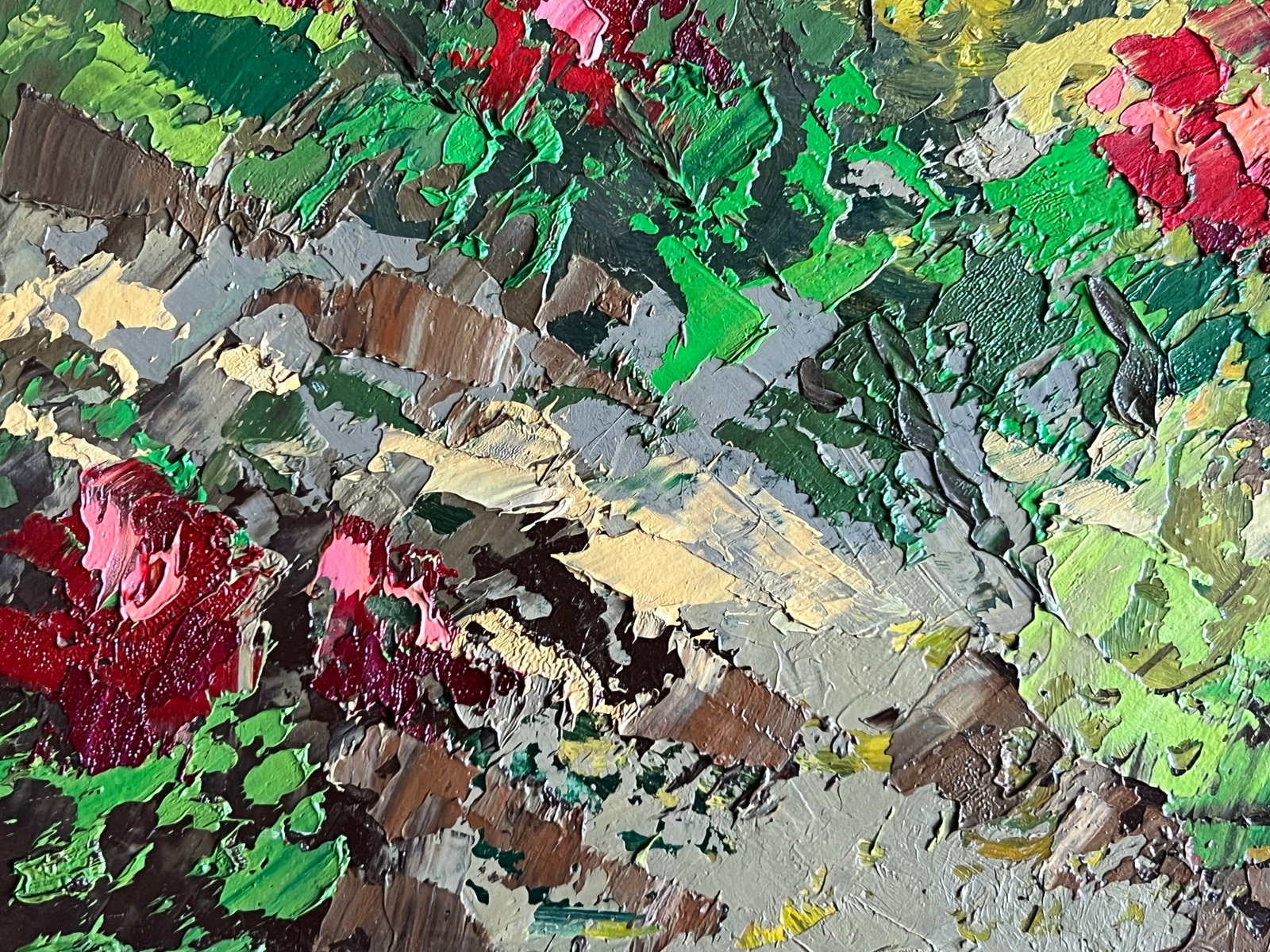 Oil painting Botanical Garden K. Leonid - 3