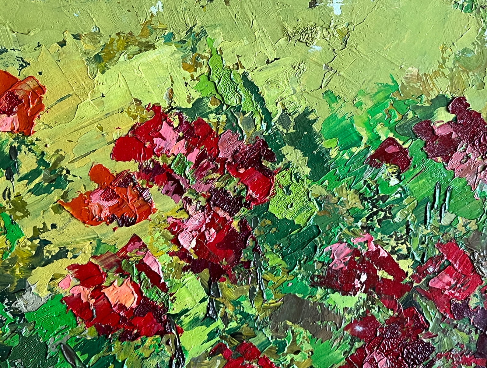 Oil painting Botanical Garden K. Leonid - 5