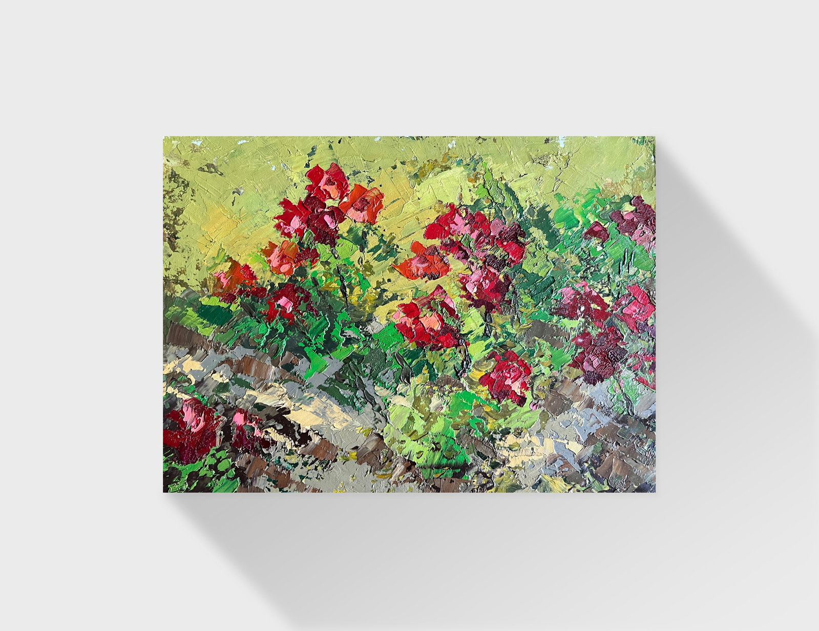Oil painting Botanical Garden K. Leonid - 7