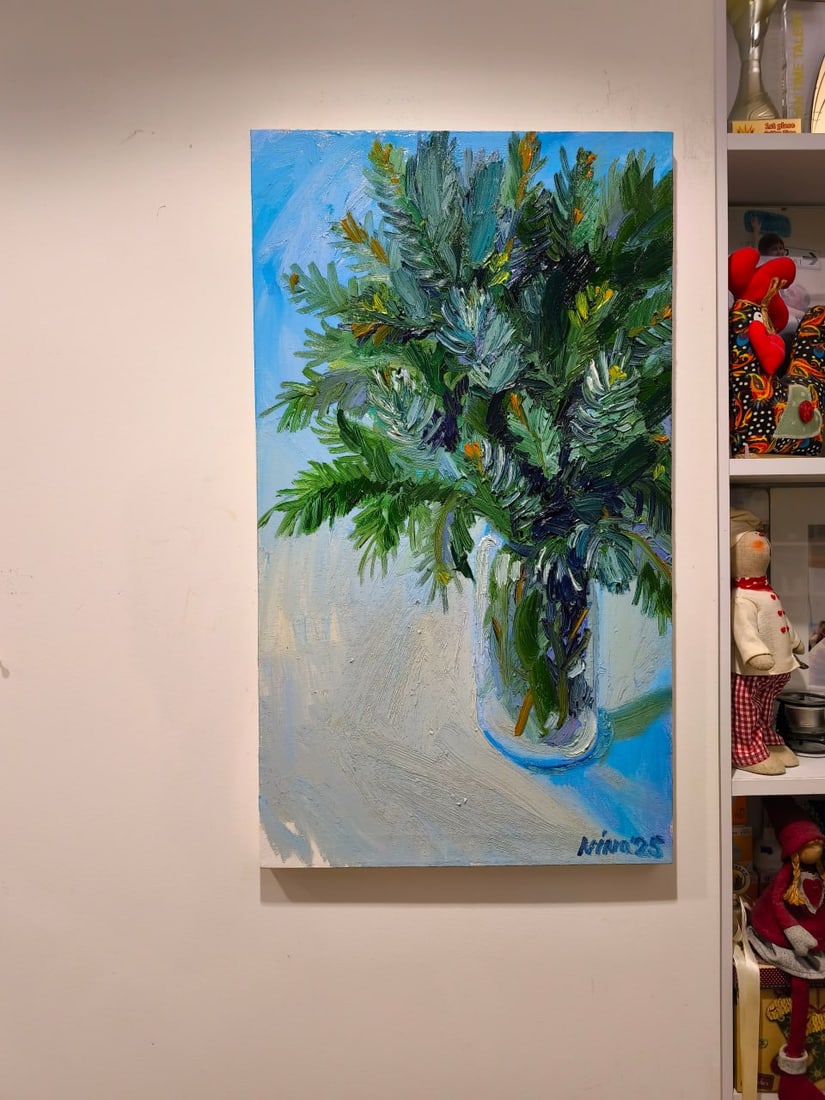 Oil painting Spruce Nina L - 2