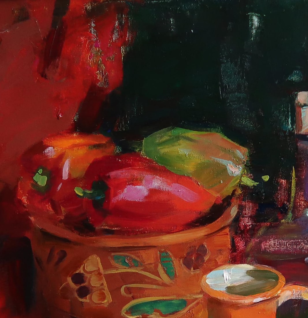 Oil painting Still life with pepper Serg Kovalenko - 3