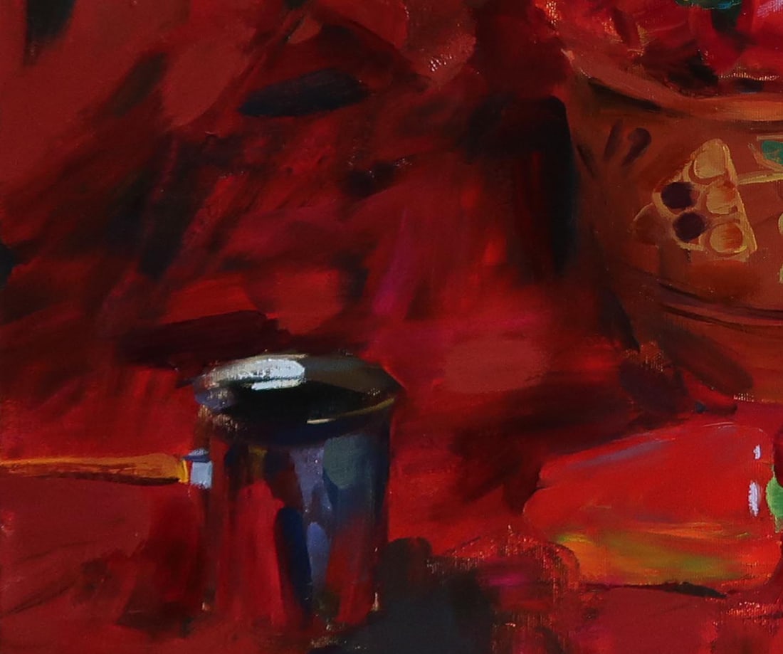 Oil painting Still life with pepper Serg Kovalenko - 5