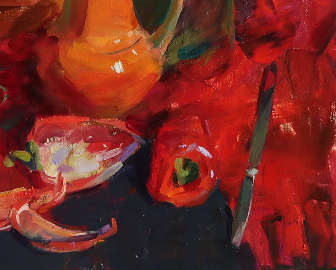 Oil painting Still life with pepper Serg Kovalenko - 8