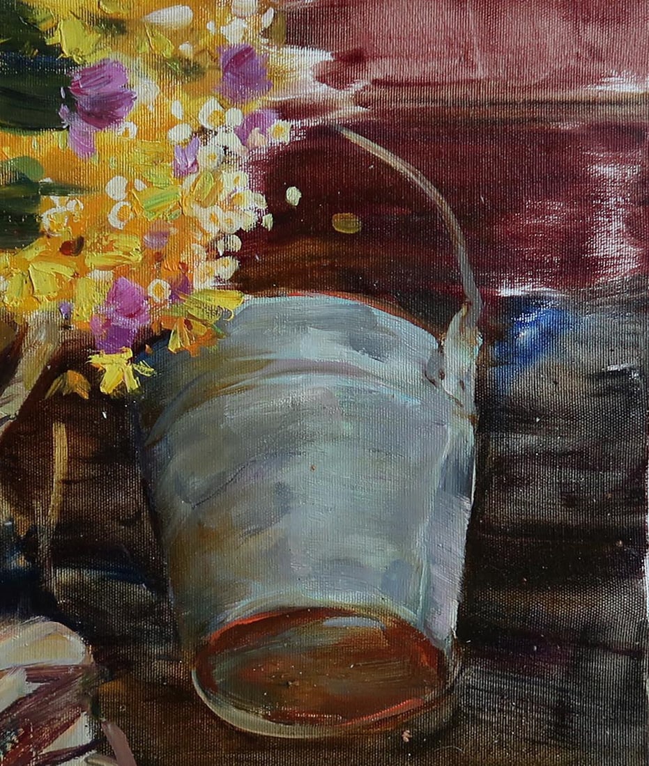Oil painting Mentions of the grandmother Serg Kovalenko - 4