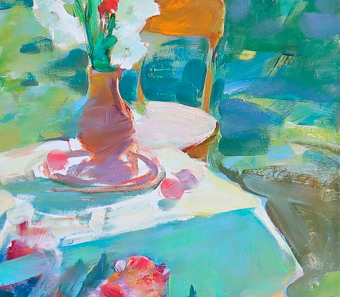 Oil painting Gladiolus Serg Kovalenko - 5