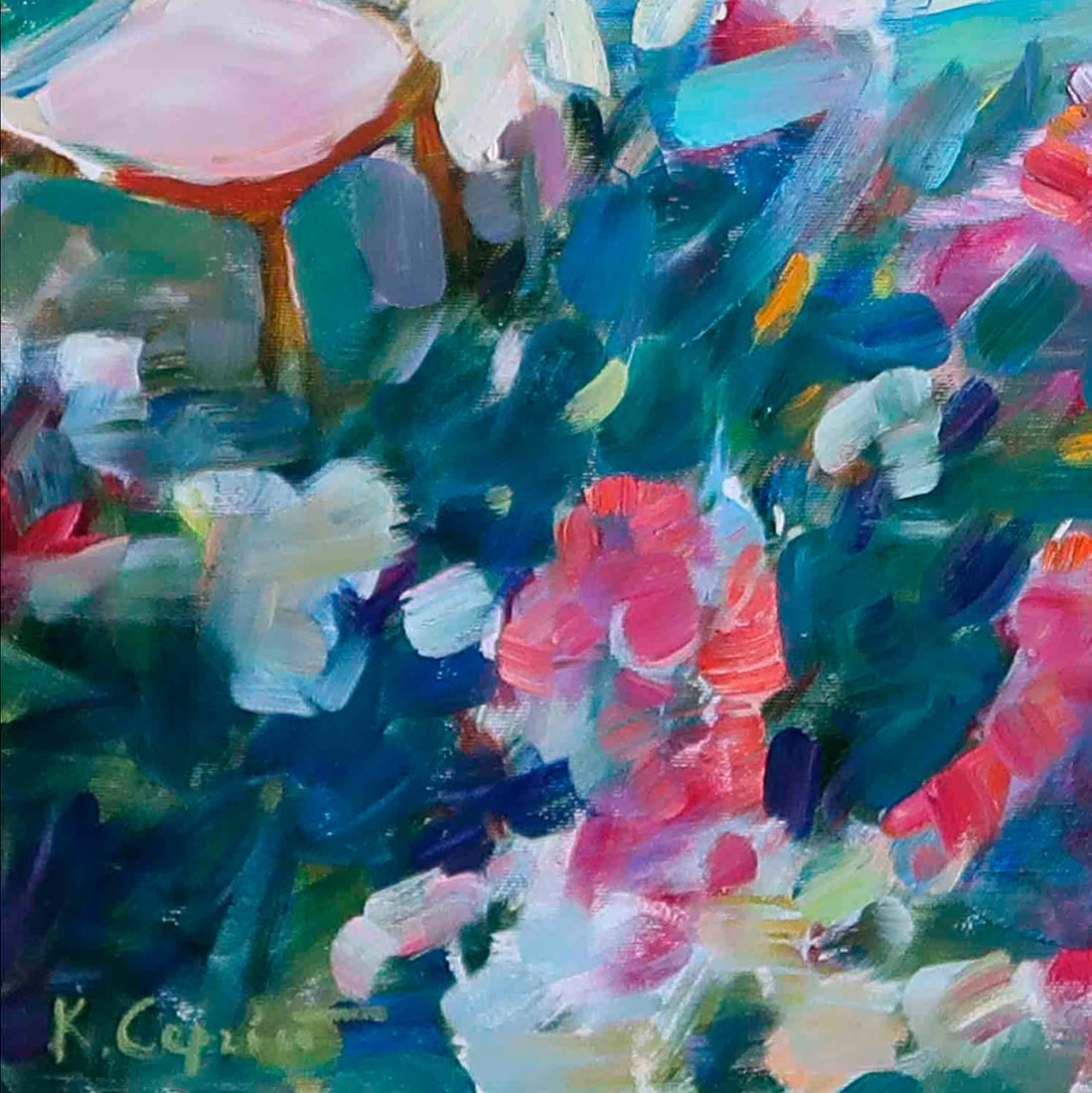 Oil painting Gladiolus Serg Kovalenko - 6
