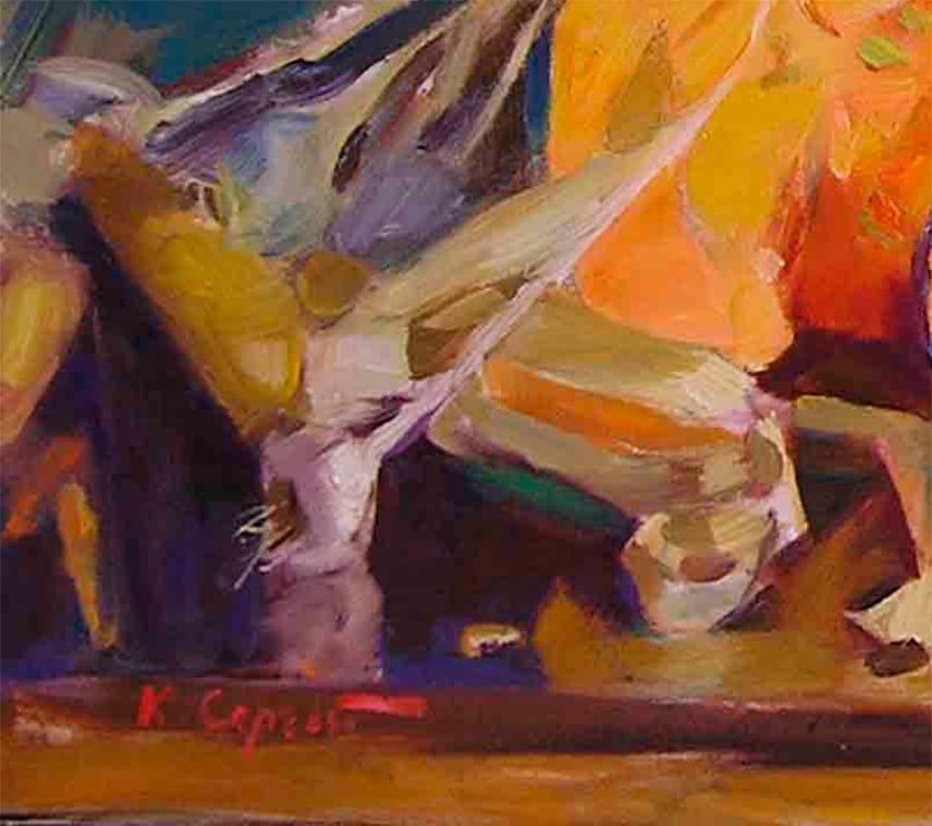 Oil painting Pumpkin Serg Kovalenko - 5