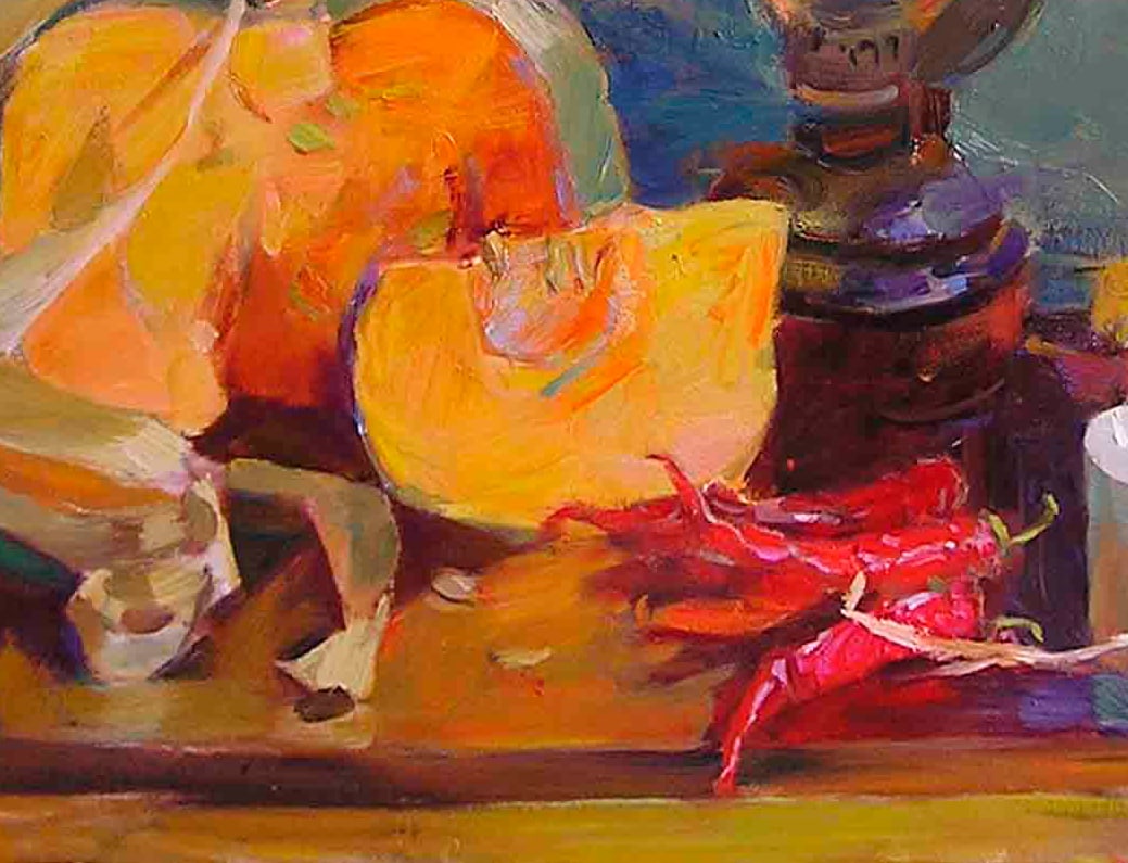 Oil painting Pumpkin Serg Kovalenko - 6