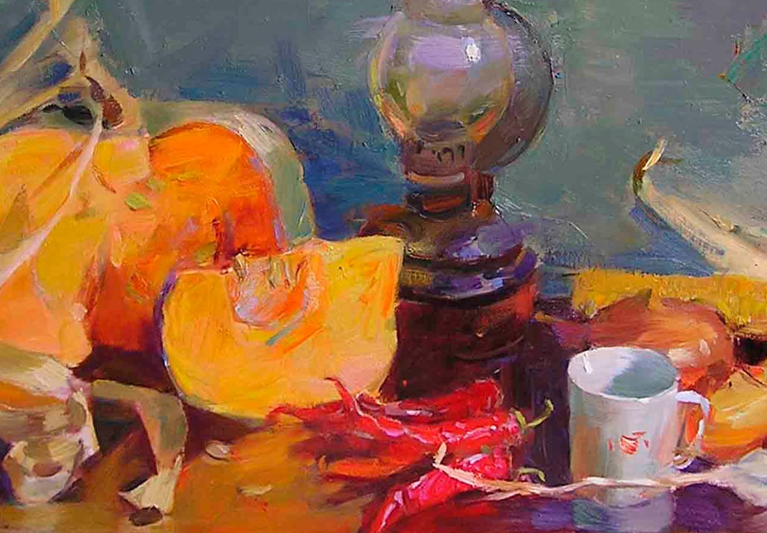 Oil painting Pumpkin Serg Kovalenko - 9