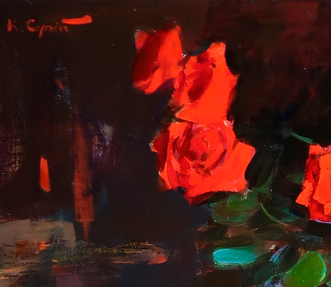 Oil painting Garnet Serg Kovalenko - 2