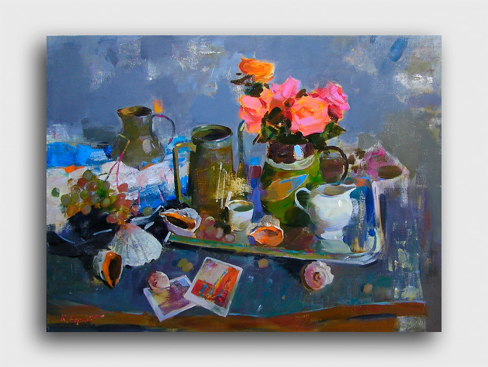 Oil painting Still life with seashells Serg Kovalenko - 10