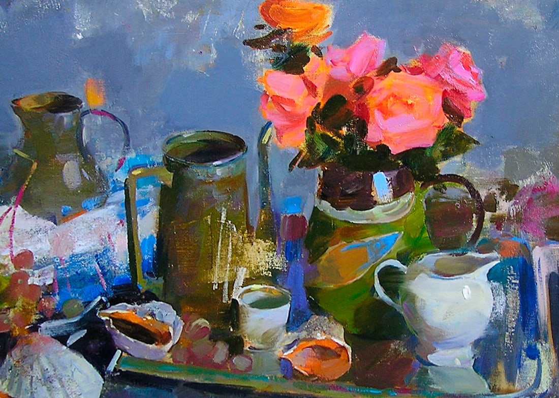 Oil painting Still life with seashells Serg Kovalenko - 7