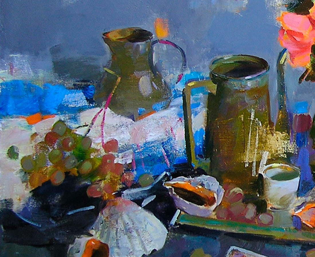 Oil painting Still life with seashells Serg Kovalenko - 9