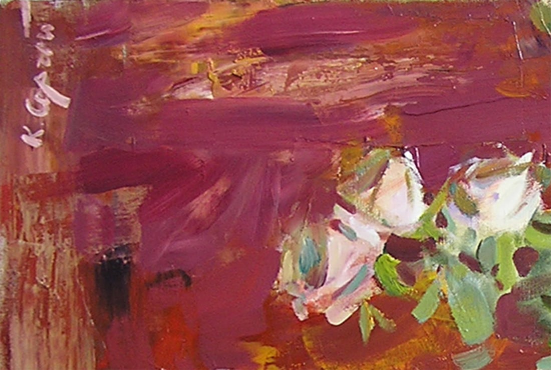 Oil painting Roses Serg Kovalenko - 2