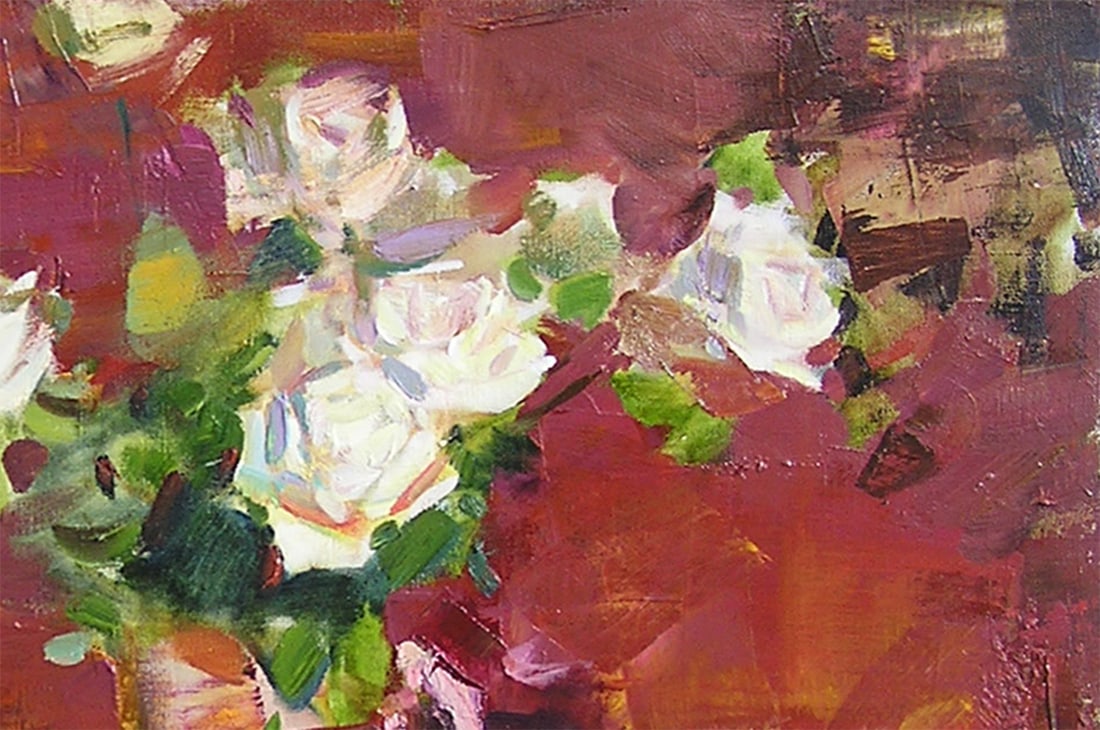 Oil painting Roses Serg Kovalenko - 5
