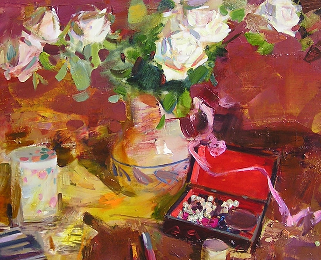 Oil painting Roses Serg Kovalenko - 6