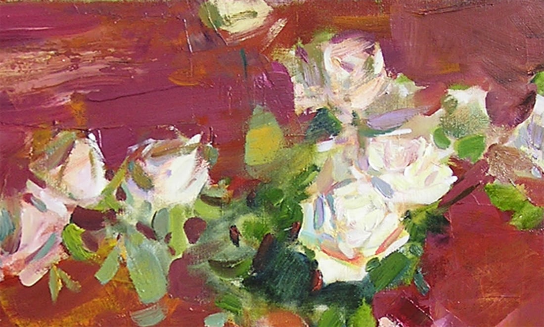 Oil painting Roses Serg Kovalenko - 7