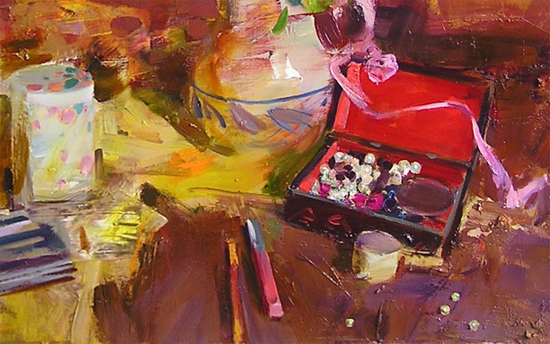 Oil painting Roses Serg Kovalenko - 8