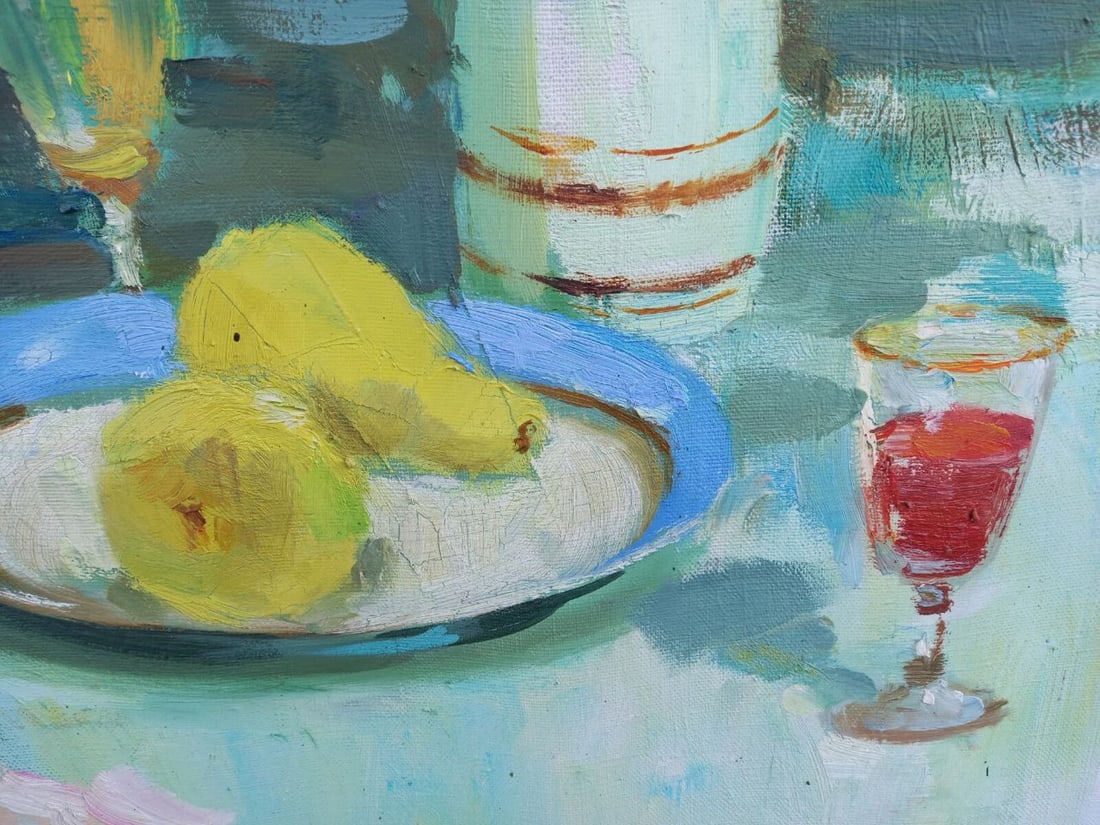 Oil painting Southern roses Alex Ditriev - 5