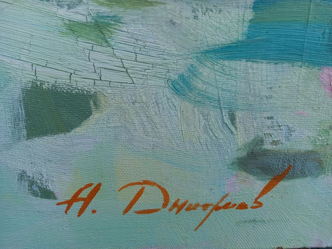 Oil painting Southern roses Alex Ditriev - 6