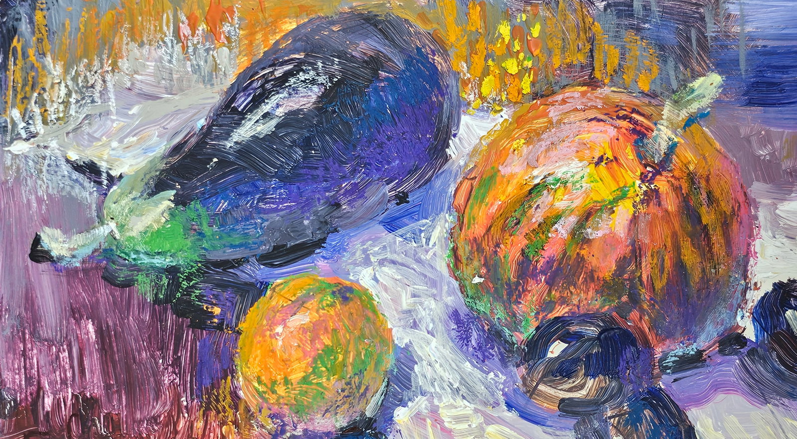 Acrylic painting Still life Vyacheslav Petrovich Babac - 3