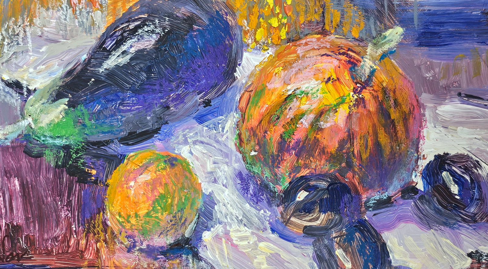 Acrylic painting Still life Vyacheslav Petrovich Babac - 7