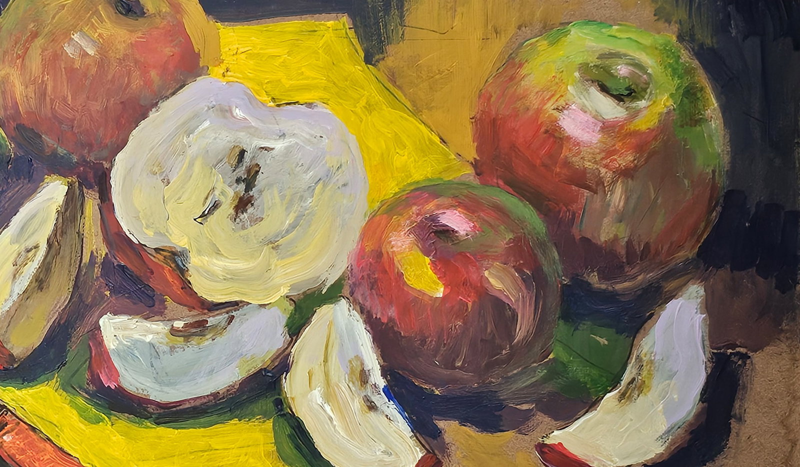 Acrylic painting fruit still life Vyacheslav Petrovich Babac - 9