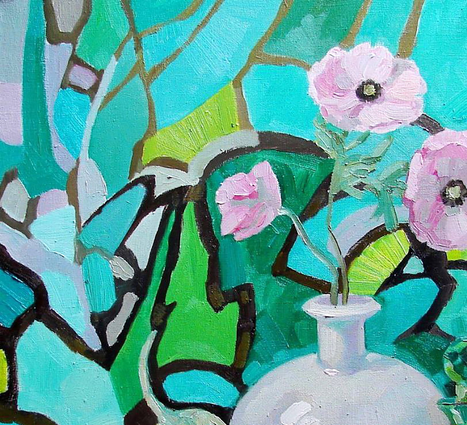Oil painting Emerald still life Tatyana Shulyak - 2