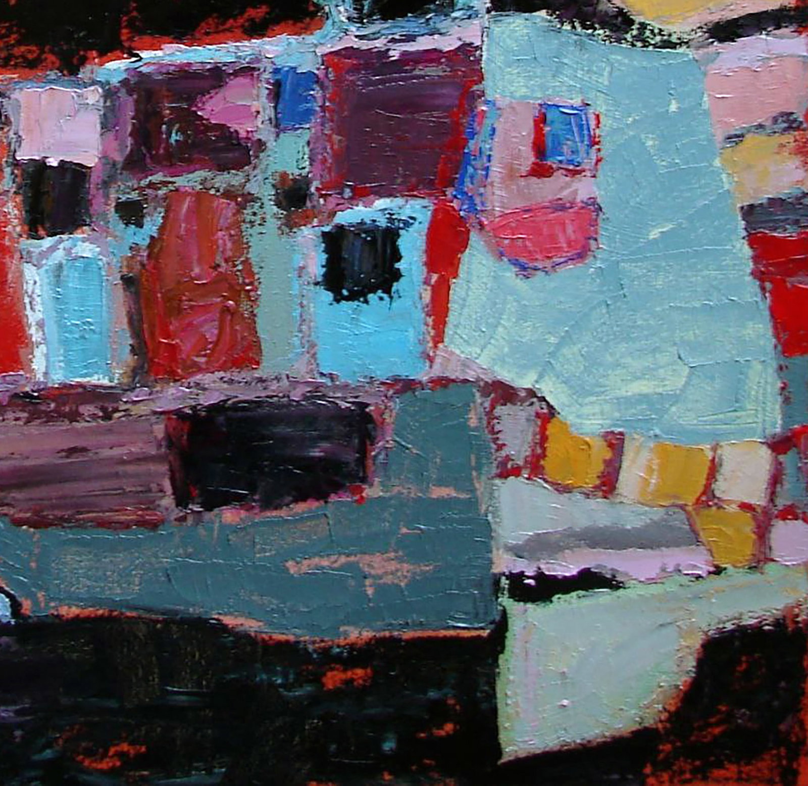 Oil painting Build yourself a house Tatyana Shulyak - 5